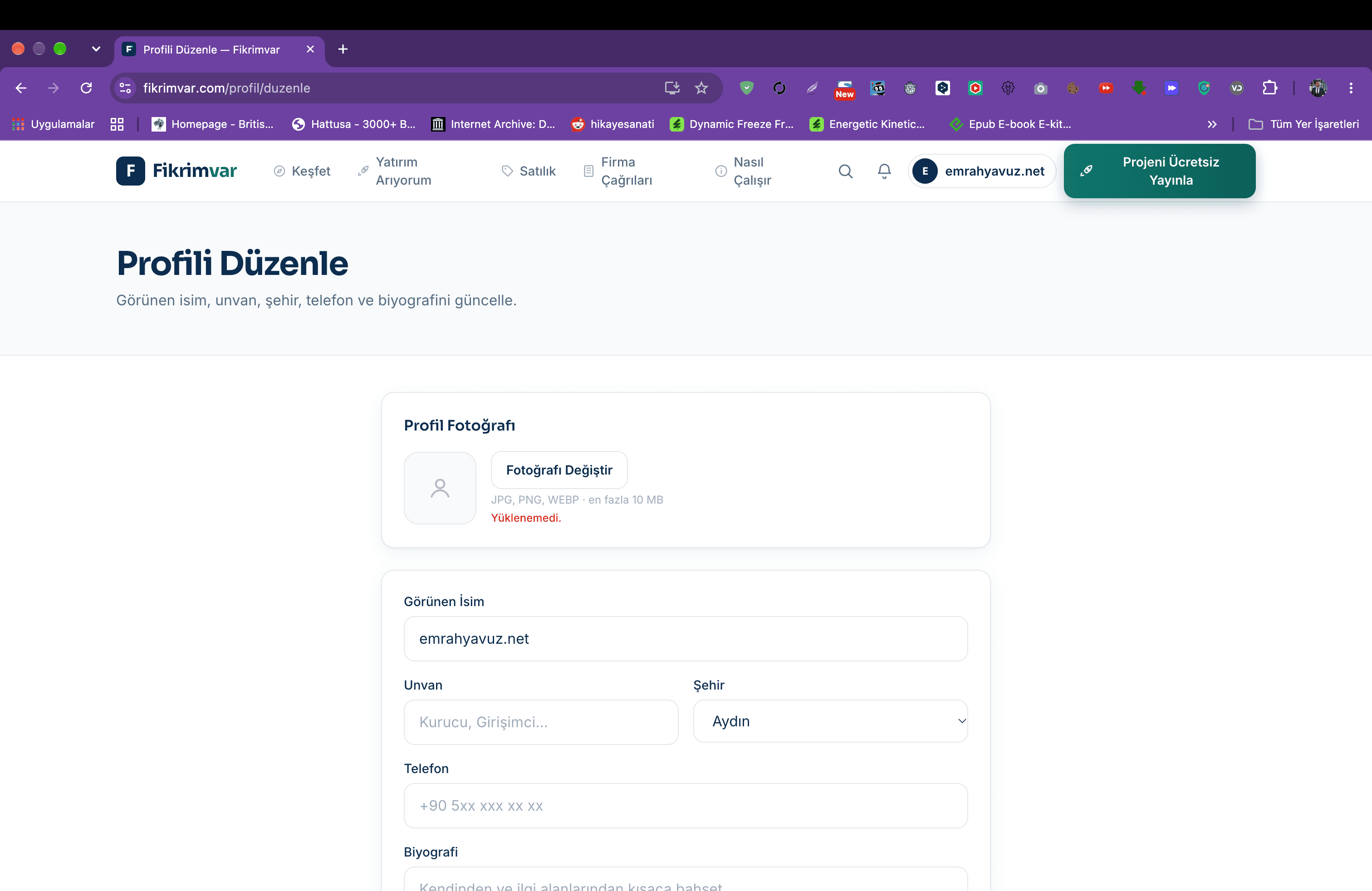 Platform akıllı çekim yapma denemesi